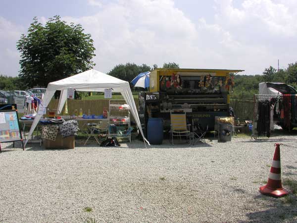 Verkaufsstand 2002