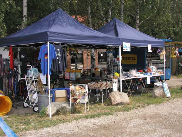 Verkaufsstand 2004