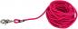 Preview: Schleppleine rund ø 6mm 5m fuchsia ohne Handschlaufe Snap Hook