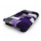 Preview: Hundedecke (Vet Bed)  50 x 75cm Patchwork lila