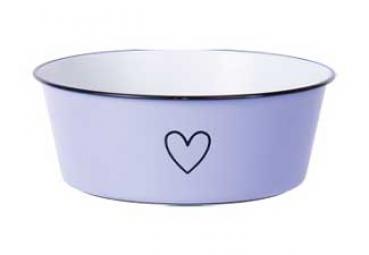 Emaille Napf HEARTS S ca. 500ml