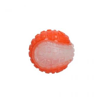 Preview: Dog Comets Glow In The Dark Moon Ball M Orange 7,5cm