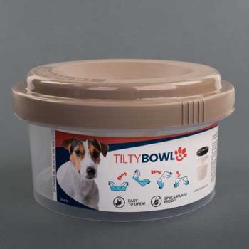 TILTY Bowl - der auslaufsichere Trinknapf für Hunde Gr. M