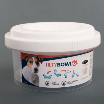TILTY Bowl - der auslaufsichere Trinknapf für Hunde Gr. M