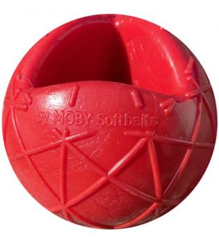 MOBY Dog Ball groß red love