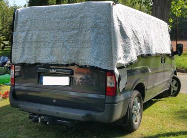 Aluminium Schattennetz  4 x 6m  Aluminet 90%