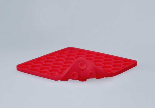 Schleckmatte rot