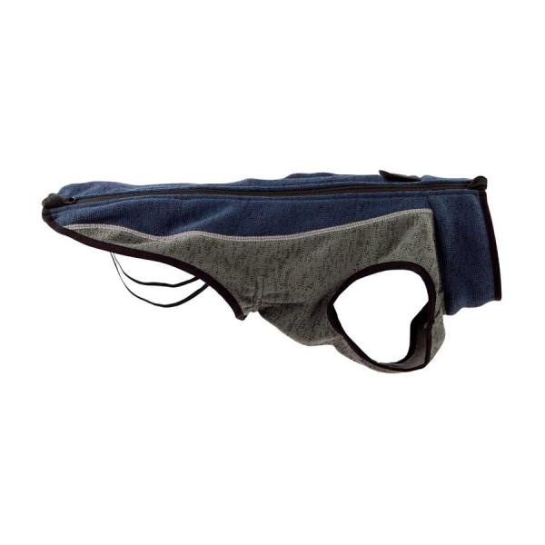 JEGGO Polarfleecejacket Bi-Color blau/dunkelgrau