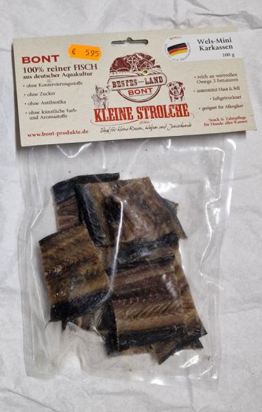 Wels MINI Medaillons für Hunde getrocknet 100g