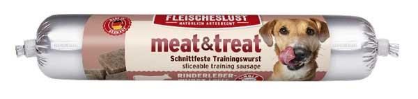meat & treat Rinderleberwurst 80g