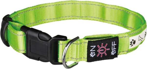 Flash Leuchtband USB rot L-XL 50cm - 60cm 25mm Abverkauf
